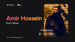 نظر امیرحسین از تهران - پکیج خودآموز طراحی رابط کاربر - UI Design